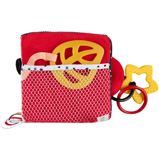 Мягкий контрастный сенсорный кубик Canpol babies BabiesBoo (68/098) - фото 4