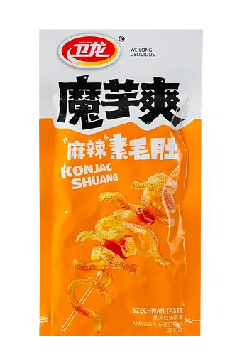 Снек Конжак Konjac Shuang із сичуаньським перцем WEILONG, 98 г