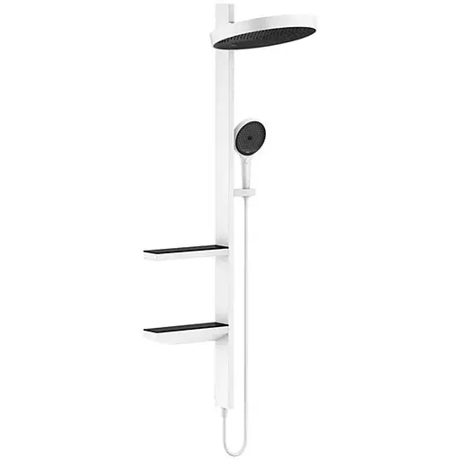 Душова система Hansgrohe Rainfinity Showerpipe 360 1jet Matt White 26842700, Білий матовий - фото 1