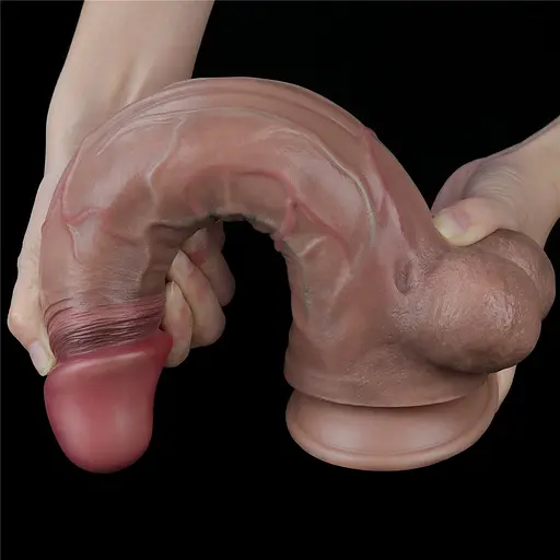 Фалоімітатор з присоскою LoveToy Nature Cock 29.5 см тілесний - фото 7