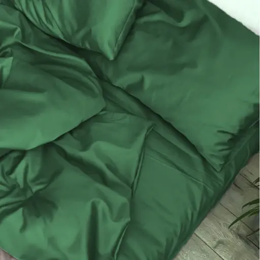 Наволочка MirSon Satin Light Pro 10-009 Green 50х50 см (2200010173253) - фото 1
