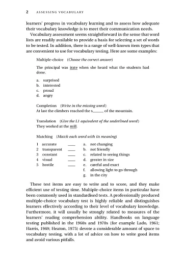 Assessing Vocabulary - фото 3