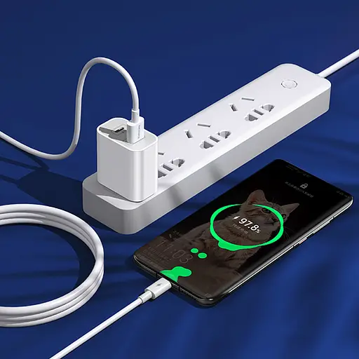 Швидкий зарядний пристрій 20W Remax RP-U68 1xType-C 1xUSB-A PD+QC Білий - фото 6