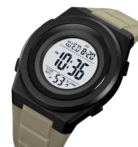 Чоловічий спортивний наручний годинник Skmei 2080 (Хакі) - фото 3