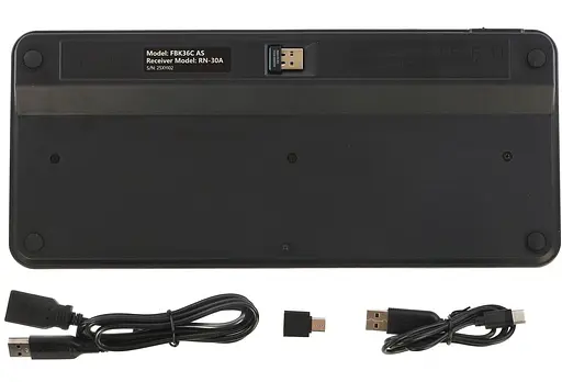 Клавіатура A4Tech Fstyler FBK36С AS Black (FBK36C AS (Black)) - фото 6