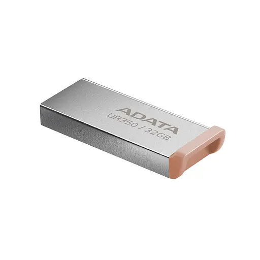 Флеш-накопитель ADATA USB 3.2 UR 350 32Gb Серебристый/Beige - фото 3