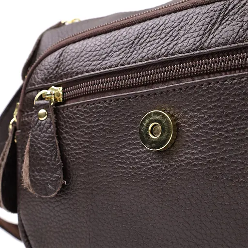 Сумка Vintage из натуральной кожи для женщин 23.5х17х10 см sum0027569 - фото 7