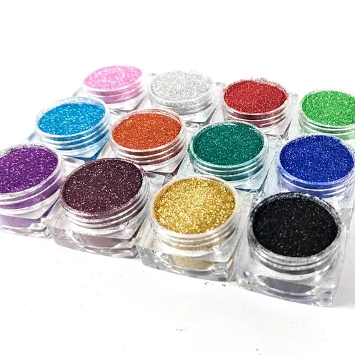 Набір гліттеру для біо-тату №1 базовий gliset-1 - фото 2