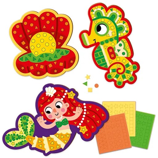 Набір для творчості "Русалочка" VT4511-07 м'яка мозаїка - фото 2