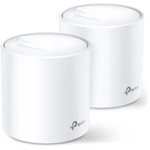 Mesh-система TP-Link Mesh Deco X20 AX1800 2Pcs White 802.11ax (DECO-X20-2-PACK) - фото 1