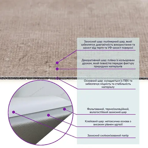 СВП-114 Самоклеящаяся виниловая плитка 600х300х1.5мм Глянец (D) SW-00001780 - фото 3