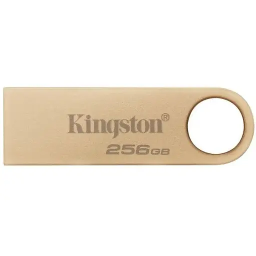 Flash Drive Kingston DT SE9 G3 256GB USB 3.2 Gold (DTSE9G3/256GB) (6962753) - фото 1
