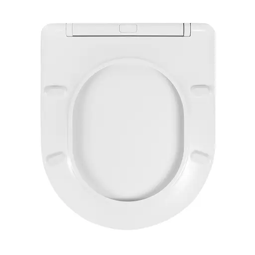 Комплект 4 в 1: Инсталляция Grohe Rapid SL 3 в 1 38772001 + Унитаз безободочный Kroner Harz WHI483632 TORNADO с сиденьем Slim Duroplast / Soft-close / Quick relase KH483632WHIT - фото 12