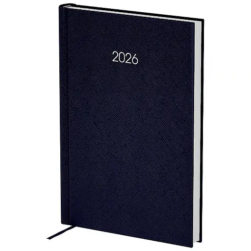 Дневник 2026 Classic Style темно-синий 145 x 210 мм (8840-26-2-A) - фото 2