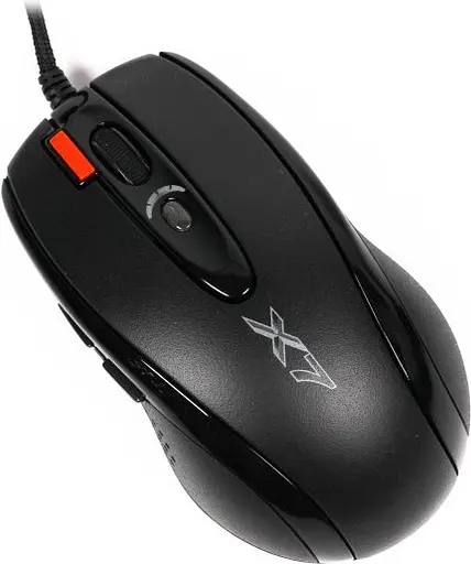 Миша A4Tech X-718BK USB black - фото 2