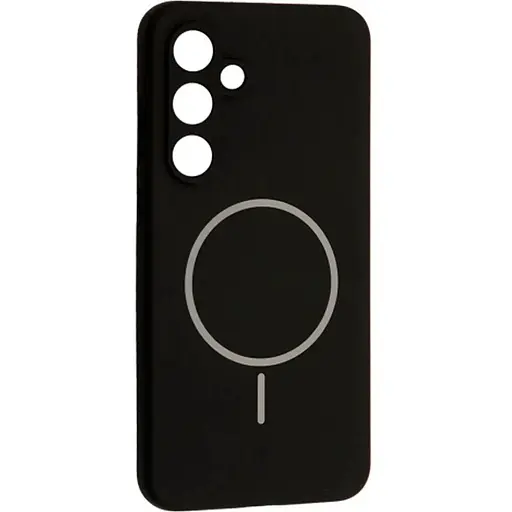 Чохол DK Luxury Silicone Case with MagSafe для Samsung Galaxy S24 FE Black [132248]