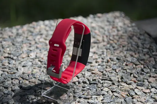 Розумний фітнес браслет Jiks Fit lite з тонометром і ЕКГ (Червоний) - фото 4