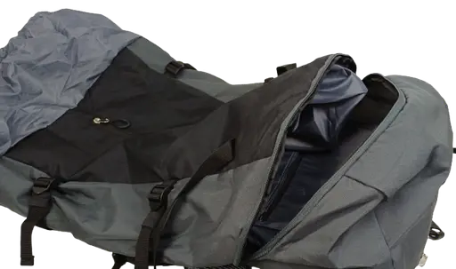 Легкий походный, туристический рюкзак с дождевиком 45L черный Adventuridge sum0028830 - фото 8