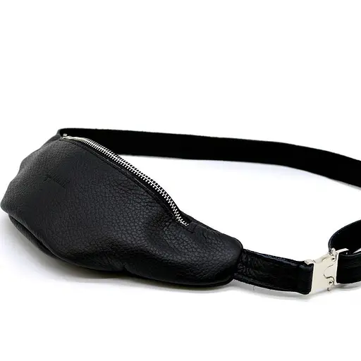 Кожаная мужская сумка на пояс TARWA 11х28х6 см sum0025984 - фото 11