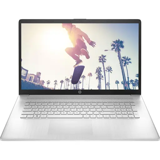 Ноутбук HP 17-cp2030ua 17.3" FHD IPS AG AMD R3-7320U 8GB F512GB UMA DOS сріблястий - фото 1
