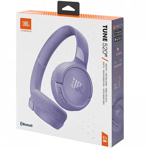 Наушники JBL T520BT Purple JBLT520BTPUREU - фото 7
