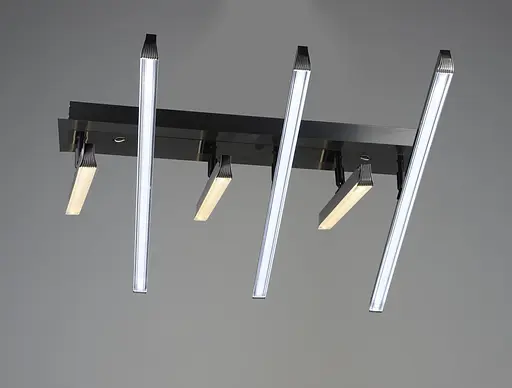 Люстра светодиодная акриловая Sirius B YH993/6 GRAY - фото 7