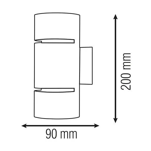 Світильник світлодіодний фасадний MAESTRO настінний - фото 2
