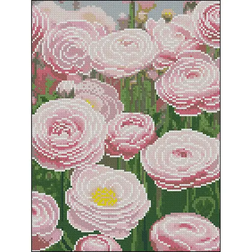 Алмазна мозаїка Strateg ПРЕМІУМ Весняне поле без підрамника розміром 30х40 см (ZAV3040-16) - фото 1