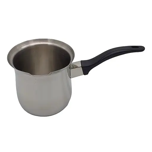 Турка для кофе из нержавеющей стали №4 600 мл, Kitchen Master Стальной 87867 - фото 1