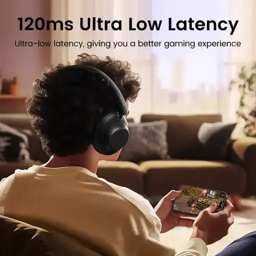 Навушники Ugreen HP202 HiTune Max5 Hybrid Active Noise-Cancelling Headphones Black (UGR-25255) - фото 6