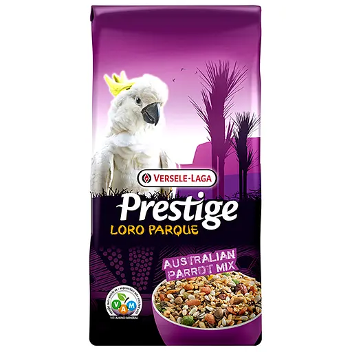 Полнорационный корм для какаду Versele-Laga Prestige Premium Loro Parque Australian Parrot Mix 15 кг (5410340222133) - фото 1