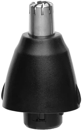 Тример Remington T-Series, для бороди, вусів, окантовки, брови, носа та вух, ААх1, вібраційний мотор, насадок-4, сталь, чорний - фото 8