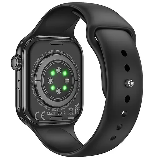 Смарт-годинник Borofone BD12 Smart sports watch (call version) Black - фото 3