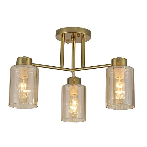 Люстра Ardero BL1330-2 OSTIN під лампу золото - фото 1