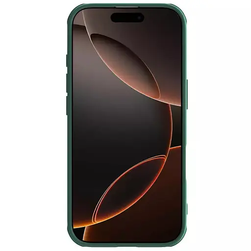 Карбоновая накладка Nillkin CamShield Pro Magnetic для Apple iPhone 16 Pro 6.3 Темно-зеленый - фото 5
