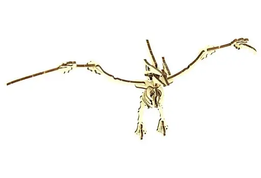 Дерев'яний конструктор Птеродактиль 29 деталей - фото 4