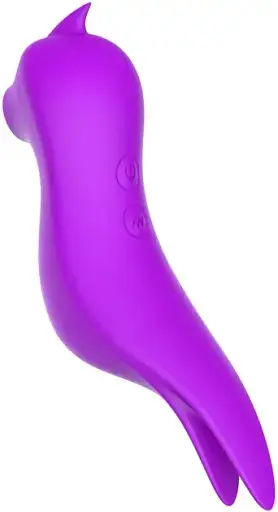 Стимулятор клітора I’MCUM SeaLion Вакуумно-вібраційний Фіолетовий (IM-KXY287) - фото 2