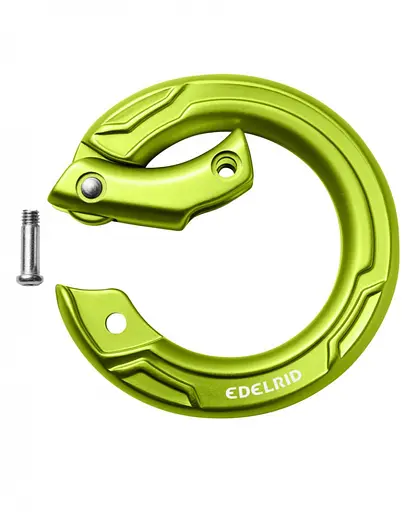 Кольцо-карабин Edelrid Cupid 44 мм Oasis Green (1017-882180001380) - фото 3