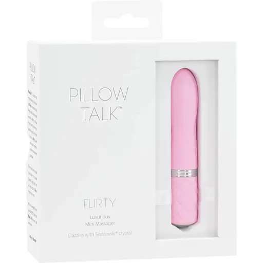 Розкішний вібратор Pillow Talk - Flirty Pink з кристалом Сваровські - фото 7
