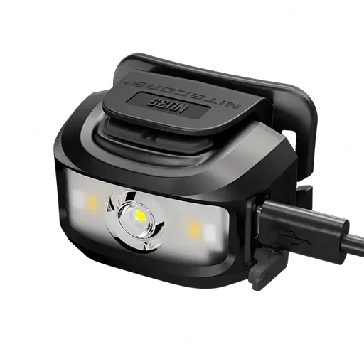 Налобний ліхтар Nitecore NU35 460лм 3xAAA Type-C з білим та червоним світлом - фото 4