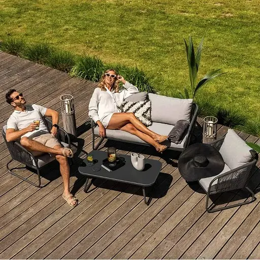 Комплект садових меблів Di Volio Paso сірий - фото 4