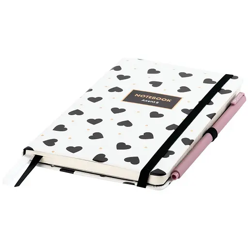 Книга записна Axent Partner Black&White 125×195 мм 96 аркушів у клітинку (8621-10-A) - фото 3