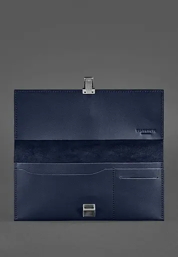 Кожаный тревел-кейс Journey 2.0 Темно-синий - фото 3