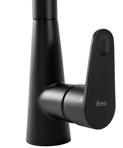 Смеситель для кухни Rea Mild black REA-B4800 Черный матовый - фото 7