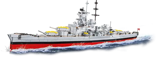 Конструктор COBI корабель German Battleship Gneisenau World War II 4835 - фото 2