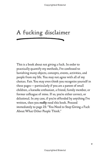 The Life-Changing Magic of Not Giving a F**k - фото 4