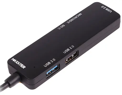 USB-Хаб Maxxter USB 3.0 Type-C HU3C-3PTF-01 (HU3C-3PTF-01) - фото 2