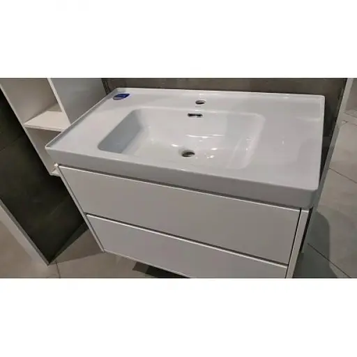 Тумба для умивальника Cersanit Crea підвісна 80 см Білий S924-004 30412 - фото 5