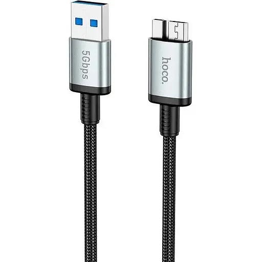Кабель Hoco USB To Micro USB 3.0 excellent speed cable US10 0.5 м 5Gbps