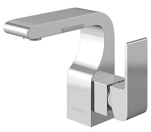 Смеситель для умывальника Kohlman Saxo хром QB100S Хром - фото 1